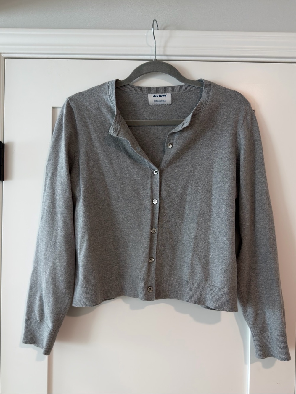 Gray Cardigan